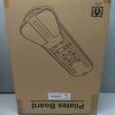 Pilates Board, Pilates Reformer Sets, Multifunctional Abdominal Pilates Board for Home Workout Equipment, Portable Foldable Ab Board Pilates Exercise Machine, Pilates Reformer Board for Women, Deep Black