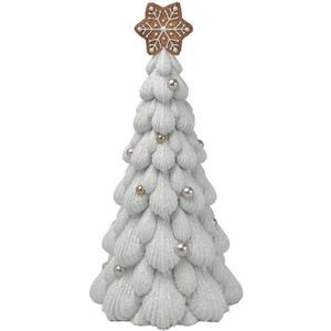 December Diamonds Gingerbread Village Gingerbread Cream Tree, Small Figurine