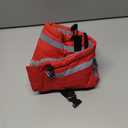 Malier Dog Coat, Reflective Dog Jacket Waterproof Windproof Puppy Cold Weather Coats with Harness Built in, Winter Extra Warm Pet Coat Fleece Vest for Small Large Pets and Puppy (Red, Medium)