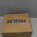 MIULEE Velvet Curtains 84 inches 2 Panels - Luxury Burnt Orange Blackout Curtains for Bedroom Living Room Thermal Insulated Super Soft Window Drapes Rod Pocket & Back Tab, Terracotta Rust Fall Decor