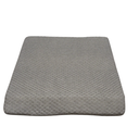 Car Seat Height Pad Thickened Memory Foam Car Seat Cushion for Sedentary Car Drivers Anti-Slip Leveling Pad(Gray,Thickness 6cm, 21x 24 in