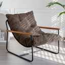 MAXYOYO Modern Accent Chair, Comfy Living Room Chair with Metal Frame