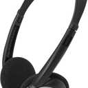 Panasonic Headphones On-Ear Lightweight with XBS RP-HT21 (Black & Silver)