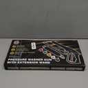 PWACCS Pressure Washer Gun Replacement with Extension Wand Kit  Power Washing Trigger Handle with 5 Spray Nozzles  Pressure Washer Parts Compatible with Ryobi, Green Works & Karcher  2000 PSI MAX