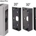 Doorbell Bracket Mount for Ring Video Doorbell Pro, Angle(20/30/40 Degree) Adjustment Adapter Mounting Plate Bracket Wedge Kit