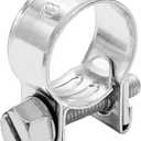 5/16" Mini Fuel Injection Hose Clamps, 20PCS Gas Line Hose Clamp, Adjustable Pipe Hose Clip Tube Clamps for Automotive,Agriculture,Plumbing, 1/2"-9/16" Dia