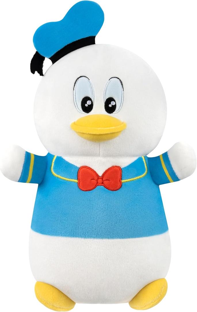 Squishmallows Original Disney 10in Donald Duck HugMees  Ultrasoft Official Jazwares Plush (Medium-Sized)
