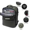 BANGE Travel Laptop Backpack for 15.6inch, Waterproof Weekender Bag with Water Bottle Holder, Carry-On Suitcase Luggage Backpack for Airline Traveling