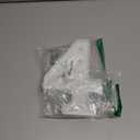 Pooqla Decorative LED Light Up Number Letters, White Plastic Marquee Lights Sign Party Wedding Decor, Battery Operated (4)