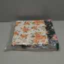 2 Pack Colorful Floral 3 Ring Binder with 1.5 Inch Rings, Decorative File Folder for Office Supplies, Planner, Portfolio, 250 Sheet Capacity (11.5 x 10.5 in)