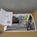 JOONEE Nightstand with Outlet,Modern Bedside Table with Storage Drawer and Open Wood Shelf, for Living Room, Bedroom and Small Spaces, Accent Night Stand With Solid Wood Legs, Easy Assembly,Brown, 11.81"D x 16.3"W x 25.59"H