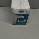 Plasticplace Custom Fit Trash Bags, Compatible with simplehuman Code X (100 Count) White Drawstring Garbage Liners 21 Gallon/ 80 Liter, 26" x 24.5"