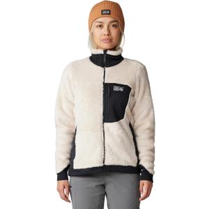 Mountain Hardwear Women's Polartec High Loft Jacket (X-Large, Talc)