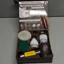 Horsepower Electric Power Scrubber, Waterproof, Spins 350 RPM, 5 Brush Heads, AS-SEEN-ON-TV, Cleans Dirt & Grime, Tile, Grout, Bathrooms, Kitchen, Auto Rims, Outdoor Furniture & More, Rechargeable