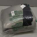 Ophanie Round Rug 4Ft Charcoal Black Circle Area Rug, Room Decor for Men, Fluffy Fuzzy Bedroom Carpet, Plush Soft Shaggy Living Room Rugs for Kids Home Decor Aesthetic, Nursery