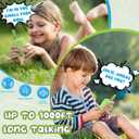 Holiky Toys for 3-12 Year Old Girls Boys, Walkie-Talkies for Kids 2 Pack 1000FT Long Range with 2 Channels, Handheld Kids Walky Talky Educational Electronic Outdoor Toys for Outside Camping Hiking