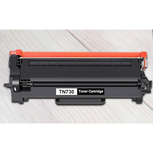 TN-730 TN730 Toner Cartridge Replacement for Brother TN730 Toner Cartridge - Black DCP-L2550DW MFC-L2710DW MFC-L2750DW HL-L2370DW Printer (1-Pack)
