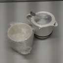 FORLIFE Tea for One with Infuser 14 ounces, White