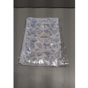 Blue Bow Beach Coastal Seashell Kitchen Towels, Coastal Nautical Dish Tea Towels, Preppy Ocean Conch Shell Starfish Decorative Hand Towel for Kitchen Bathroom, 16x24 Inch