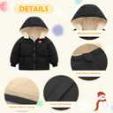 UNICOMIDEA Baby Winter Coat with Hooded Toddler Boys Girls Puffer Jackets for 12M-5T