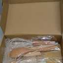 Wooden Kids Safe Knife and Kids Baking Set for Real Cooking, 6 PCS Toddler Montessori Kitchen Tools, Cooking and Baking for Little Chefs