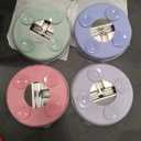 Elk and Friends Stainless Steel Divided Plates with Silicone Sleeve for Babies & Toddlers | Lids Included | Stay Put Suction | Dinner & Snack Plates | 4 Pack