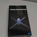 3DHologramFan,18.1" HologramFan with Remote/Bluetooth/WIFI/700 Video Library,Missyou Holographic Fan with HD LED 2000 * 1444PX Resolution Picture Fan Spinner Small for Shop/Bar/Christmas/Halloween