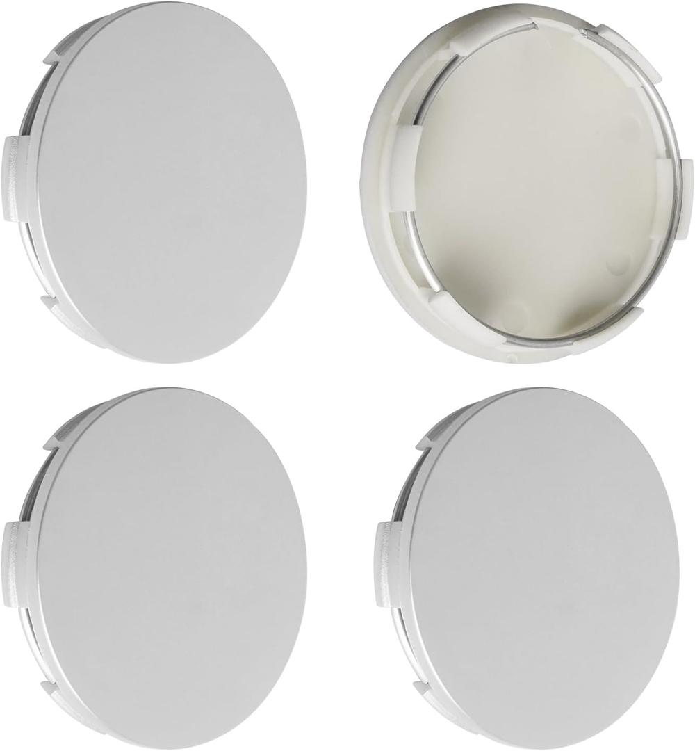 2.7Inch 69MM Wheel Center Caps for Honda Accord Civic CRV Pilot Rim Hub Caps 44732 S9A A00, Pack of 4 (Silver, Outer 69MM, Inner 64MM, Easy DIY Installation)