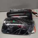 Tresound LED Tail Light + 3rd Third Brake Cargo Lamp for Dodge RAM 1500 2002-2006, for RAM 2500 3500 2003-2006, High Mount Stop Light Rear Taillight Assembly, 55077348AF, 55077347AF, CH2801147