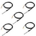 5pcs 1M Temperature Probe Waterproof Digital Temperature Sensor Stainless