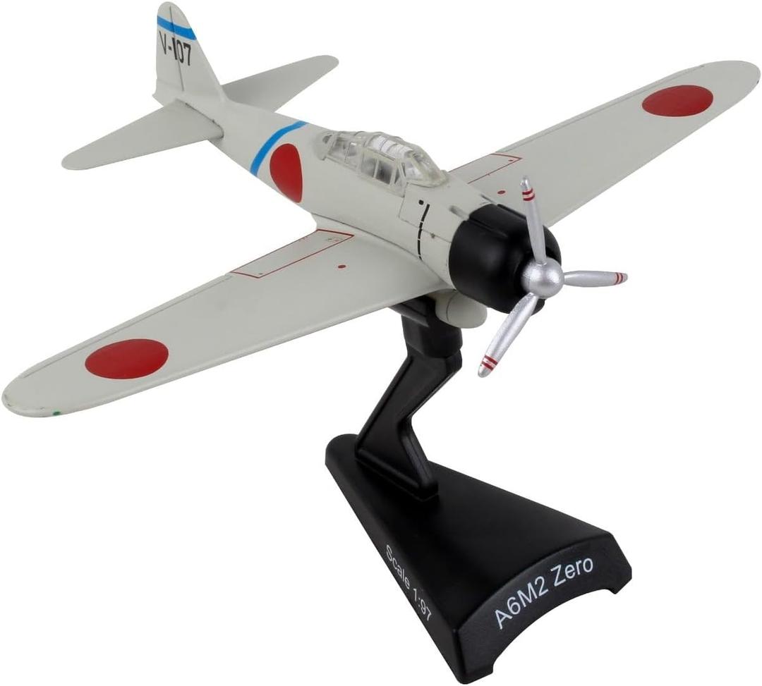 Daron Postage Stamp A6M2 Zero 1/97 V-107 WH