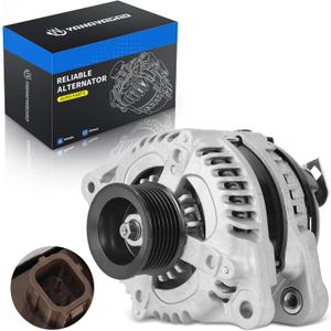 11390 31100R40A01 Alternator 2.4L for Honda Accord 2.4L L4 2008 2009 2010 2011 2012, for Acura TSX 2.4L L4 2009 2011 2012 2013 2014, Replaces 1042105890 CSF89 06311-R40-505 AND0511 12870