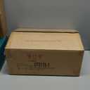 Joveco Small Foot Rest Stool Ottoman, Faux Leather Footrest Footstool for Chair, Under Desk, Office, Living Room, Brown