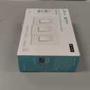 Kasa Smart Kasa Matter Smart Dimmer Switch: Voice Control w/Siri, Alexa & Google Assistant,UL Certified, Timer & Schedule, Easy Guided Install,Neutral Wire Required, Single Pole, 2.4GHz Wi-Fi, 3-Pack