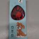 Malier Christmas Dog Collar with Bow tie, Classic Buffalo Plaid Dog Collar with Buckle Adjustable Collar for Small Medium Large Dogs Puppy (L, Red & Black Plaid)