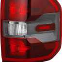 LED Tail Lights Black Compatible with Ford Maverick Lariat, XLT 2023 2024 2025 Lariat Tremor Rear Brake Lamp Signal Assembly Right Passenger Side PZ6Z13404B NZ6Z13404B FO2801289