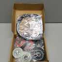 UPGRADED 4392067 Dryer Repair Kit with W10837240 Idler Pulley - Replaces Whirlpool Cabrio Duet Maytag Bravos XL Kenmore Elite, Includes WPW10314173 & 661570V & 279640 - AMI PARTS