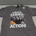 Movie Director Producer Filmmaker Film Lights Camera Action T-Shirt, Medium