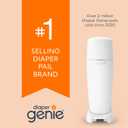 Diaper Genie Bags Refills 270 Count (Pack of 3) with Max Odor Lock | Holds Up to 810 Newborn Diapers