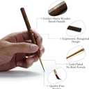 Artify Extreme Detail Paint Brushes, Miniature Paint Brushes for Models/Crafts/Painting, 10pcs Ultra Fine Paint Brush Set with Handbag, Fine Detailing Brushes for Watercolor/Oil/Acrylic