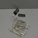 Cool White Christmas Lights, 71Ft 200 LED White Christmas Lights, UL Certified Plug in Twinkle Lights Outdoor, Indoor Fairy String Lights 8 Modes & Timer for Tree, Bedroom, Party Wedding