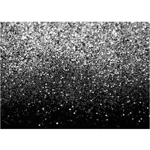 WOLADA Black and Silver Backdrop Silver Glitter Backdrop for Photography Wedding Birthday Baby Shower Party Photo Studio 10x8FT FW18