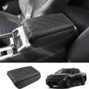 2022-2025 2026 Tucson Center Console Cover for Hyundai Tucson (SE/SEL/SEL Convenience/XRT/N Line/Limited), Waterproof&Cushion Leather Armrest Cover 2023 2024 2025 Tucson Accessories (Padded)