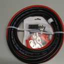iGreely 6 Gauge 6 AWG Wire 10 Feet Black + 10 Feet Red Ultra Flexible Welding Battery Pure Copper Cable + 5pcs of 5/16" & 5pcs 3/8" Copper Cable Lug Terminal Connectors+Heat Shrink Tubing (6awg 20 Ft)