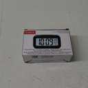 Timex Alarm Clock with Temperature Sensor and Large Display, Battery Operated for Bedroom Runs on 3 AAA Batteries (T108BC) (T108)