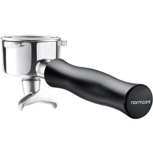 Normcore 54mm Double Spout Portafilter with Basket - Anodized Aluminum Handle and 18g Basket - Fit 54mm Breville/Sage Machines