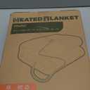 Electric Heated Blanket Twin Size 62"x84" - Dual-Sided with Microplush & Sherpa Fabric, 4 Heat Settings & 10 Hours Auto Off, Machine Washable - Berry