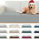 2025 Waterproof Dog Blankets (30"x70") Comfy Sofa Mat for Pets, New Upgrade Bed Couch Pads Super Soft Anti Slip, Indoor Incontinence Sofa Furniture Protector Durable Washable Blanket (Light Grey)