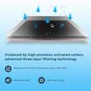 Crystala Garden Hose End Pre-Filter for Swimming Pool, Hot Tubs, Spa, Inflatable Pool, Ponds, Greatly Reduces Bad Taste, Odors, Chlorin and Sediment, up to 8,000 Gallons, 3 Pack