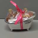 spa luxetique Gift Set For Women, Bath Sets for Women Gift, 8 Pcs Rose Spa Basket Includes Bubble Bath, Shower Gel, Body Lotion, Mom Birthday Gifts, Mothers Day Gifts for Her